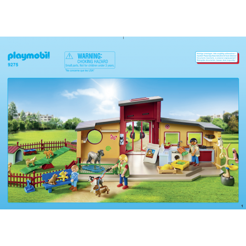 Playmobil® 30822365 Notice de montage - City Life 9275
