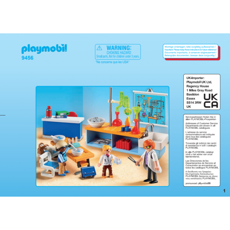 Playmobil® 30806265 Notice de montage - City Life 9456