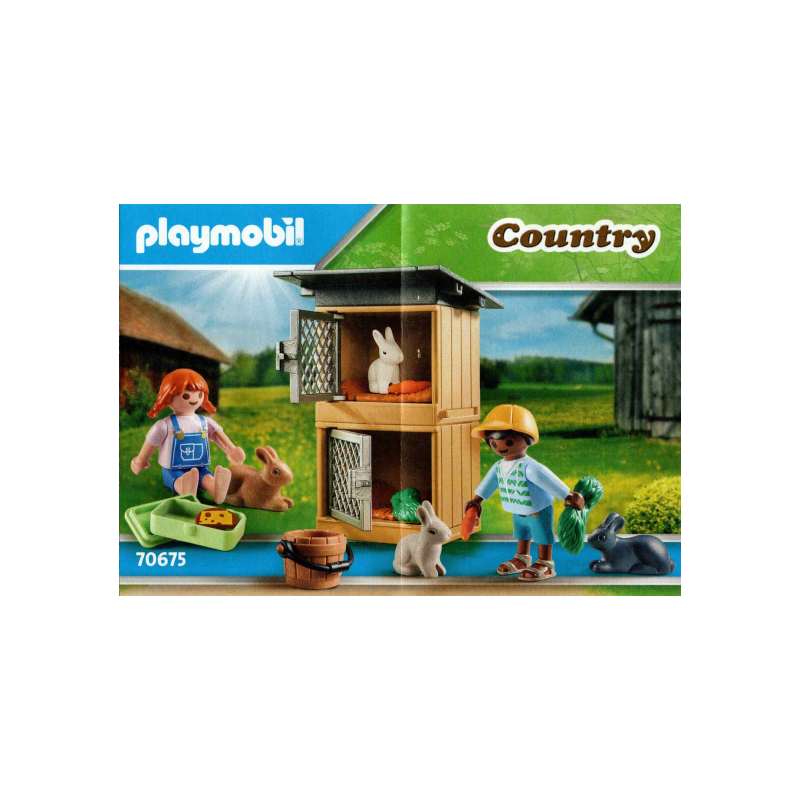 Playmobil® 30814246 Notice de montage - Country - 70675
