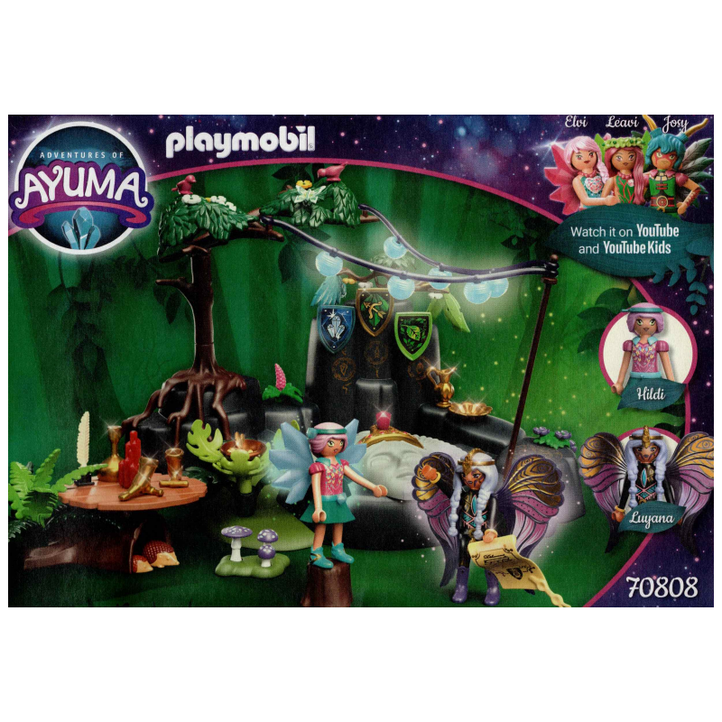 Playmobil® 30816296 Notice de montage - Ayuma - 70808