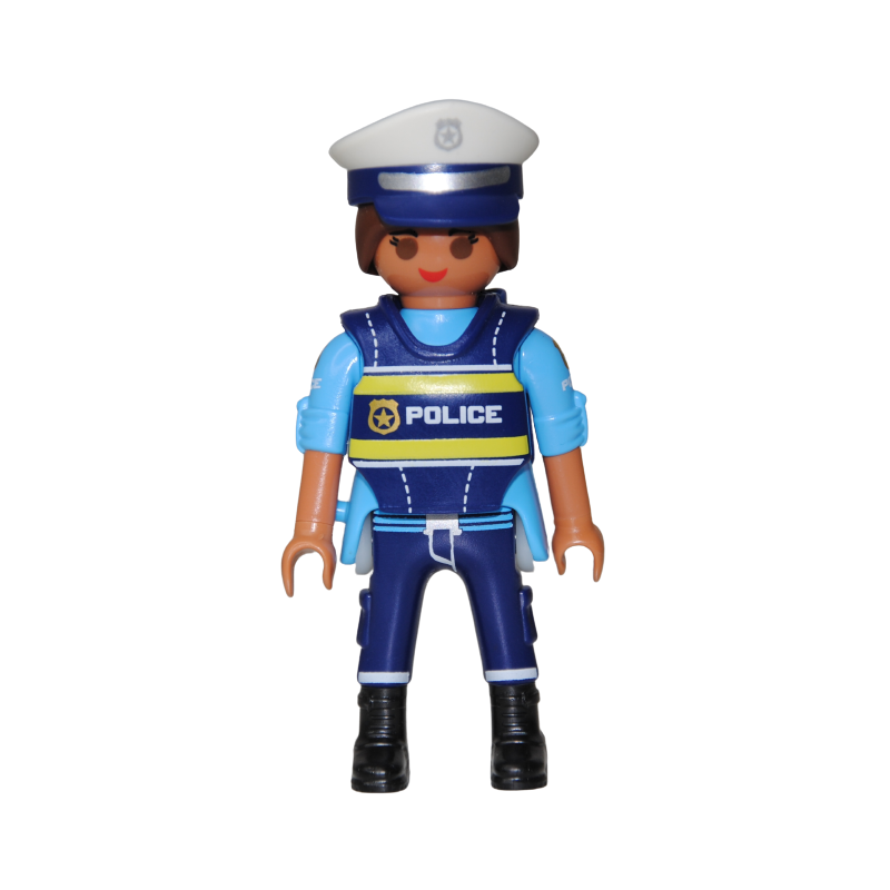 Figurine Playmobil® City Action - Policière