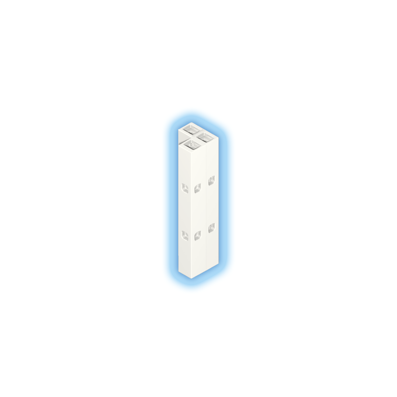 Playmobil® 30674770 Connecteur angulaire 120 - Blanc