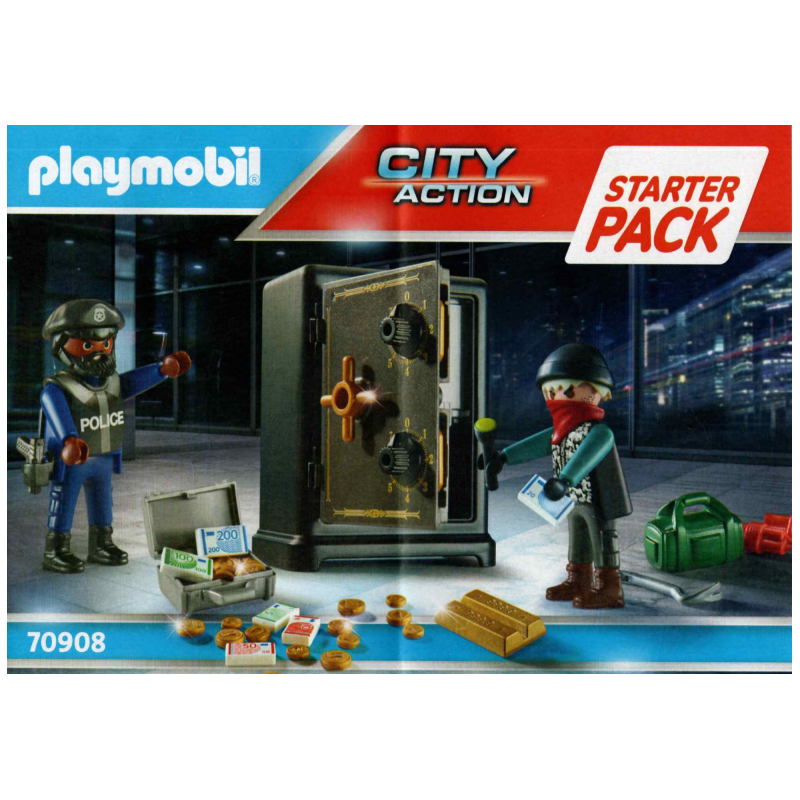 Playmobil® 30817206 Notice de montage - City Action 70908