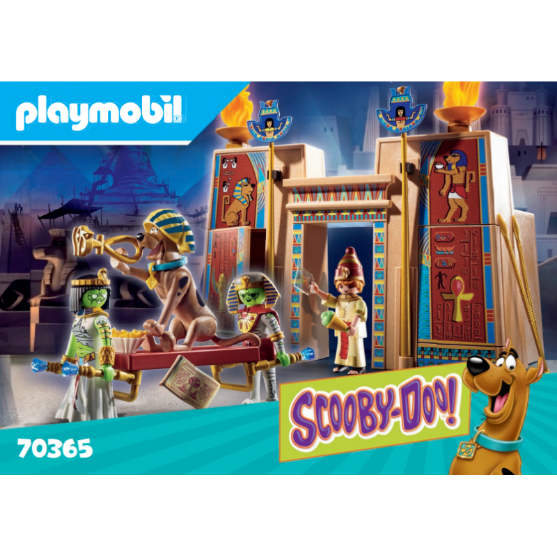 Playmobil® 30801376 Notice de montage - Scooby Doo! 70365