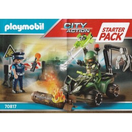 Playmobil® 30814886 Notice de montage - City Action 70817