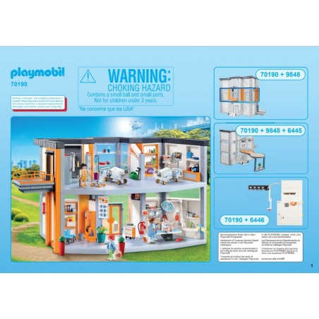 Playmobil® 30828725 Notice de montage - City Life - 70190