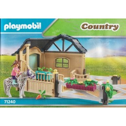 Playmobil® 30815405 Notice de montage - Country - 71240