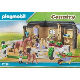 Playmobil® 30816365 Notice de montage - Country - 71238