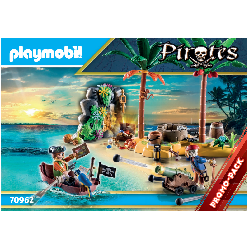 Playmobil® 30816385 Notice de montage - Pirate - 70962