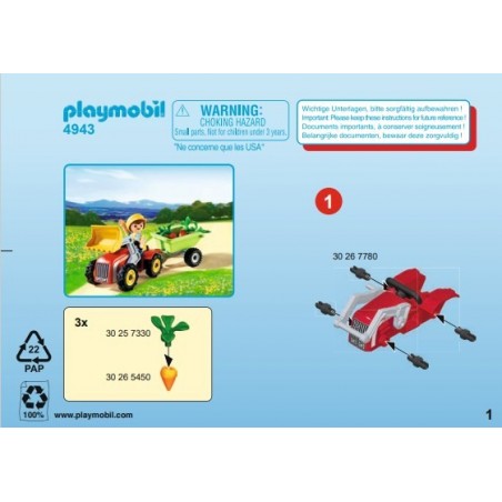 Playmobil® 30815915 Notice de montage - 4943