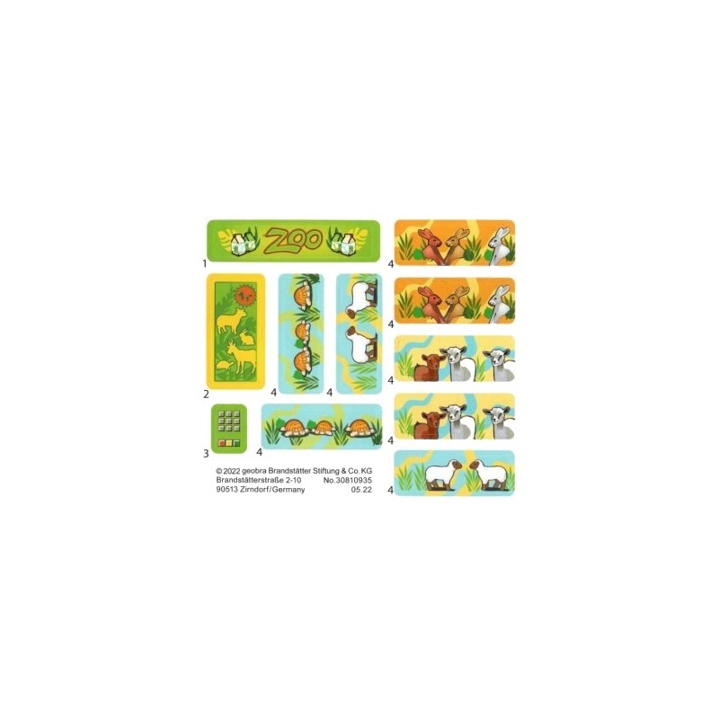 Playmobil® 300810935 Stickers/Autocollant Family Fun 71191