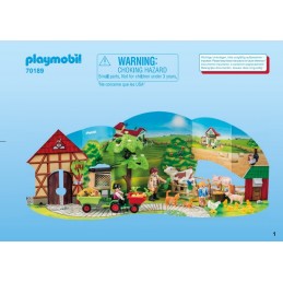 Playmobil® 30825025 Notice de montage - Calendrier de l'avent 70189