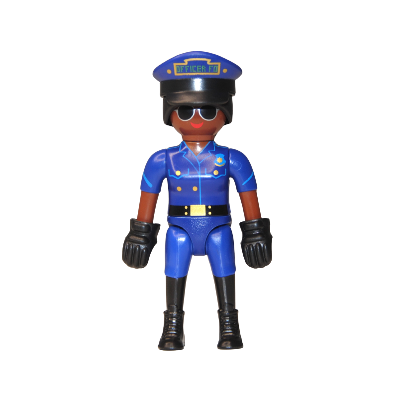 Figurine Playmobil® 30145522 Back to the Future  - Policière
