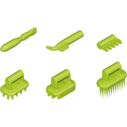 Playmobil® 30512273 Lot d'accessoires brosse chevaux - Vert