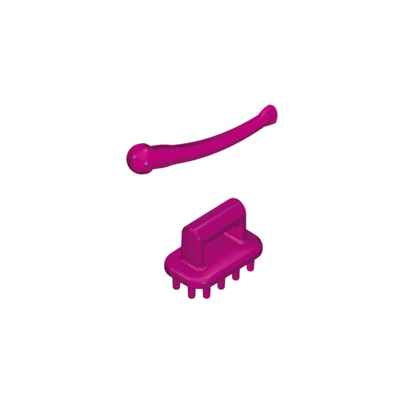 Playmobil® 30611732 Cravache d'équitation / brosse cheval - Magenta