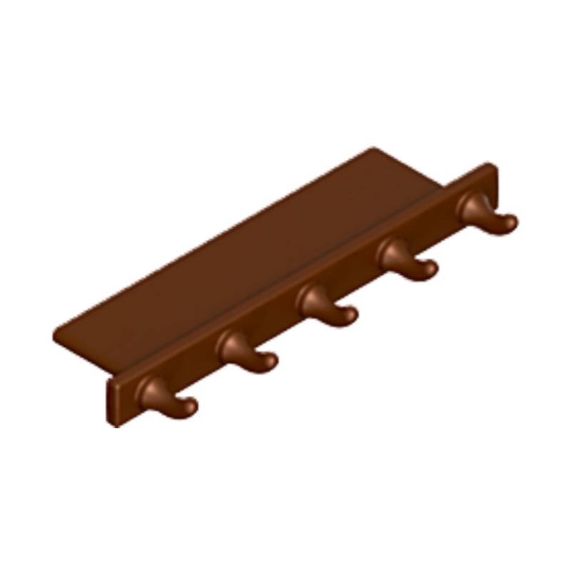 Playmobil® 30022094 Etagère Porte manteau - Marron