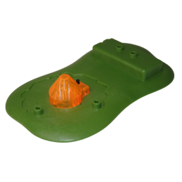 Playmobil® 30824774 Plaque de base verte avec feu de camp lumineux