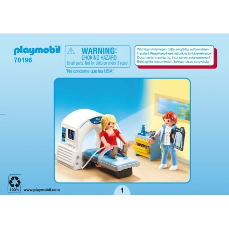 Playmobil® 30824785 Notice de montage - City Life 70196