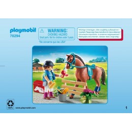 Playmobil® 30827685 Notice de montage - Country 70294