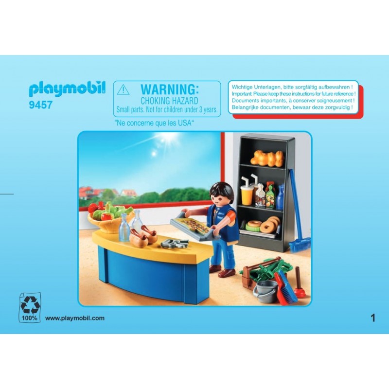 Playmobil® 30806245 Notice de montage - City Life 9457