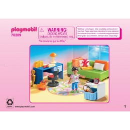 Playmobil® 30804805 Notice de montage - Dollhouse 70209