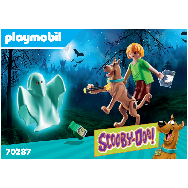 Playmobil® 30808076 Notice de montage - Scooby Doo! 70287