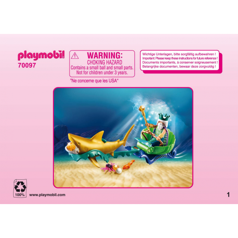 Playmobil® 30826495 Notice de montage - Magic 70097