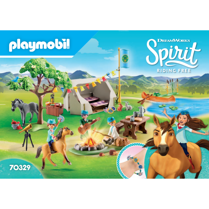 Playmobil® 30827785 Notice de montage - Spirit 70329