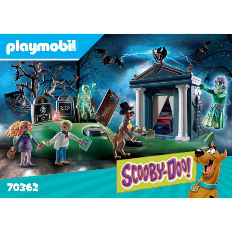 Playmobil® 30801306 Notice de montage - Scooby Doo! 70362