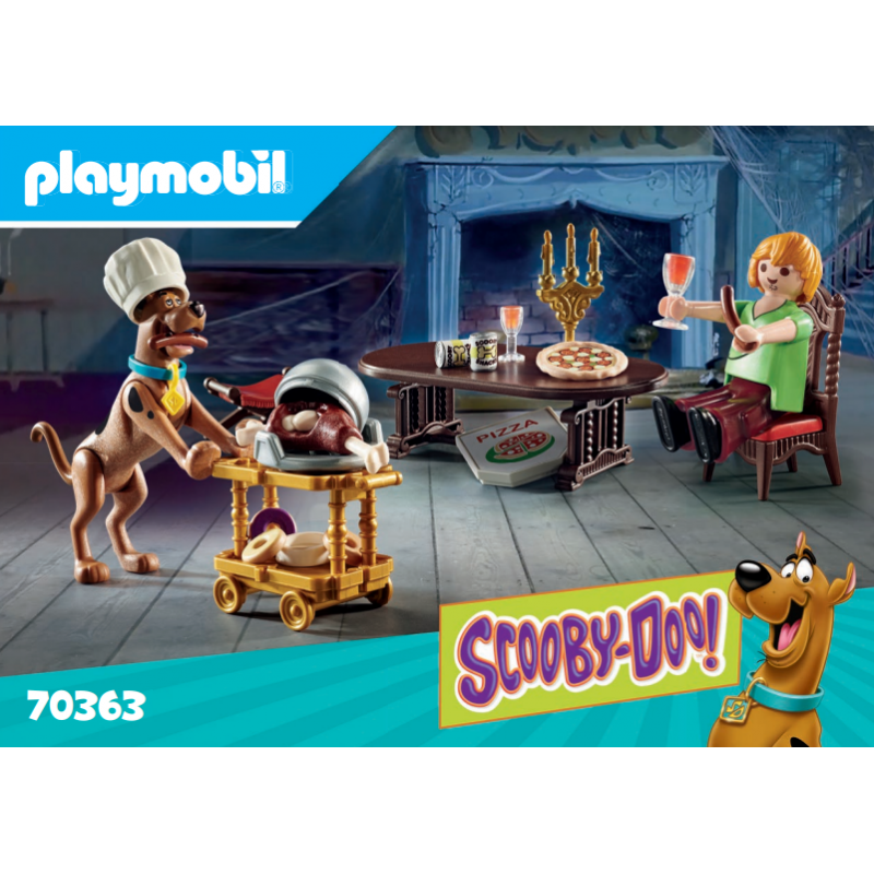 Playmobil® 30801326 Notice de montage - Scooby Doo! 70363