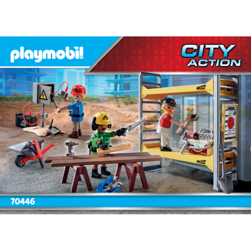 Playmobil® 30801896 Notice de montage - City Action 70446
