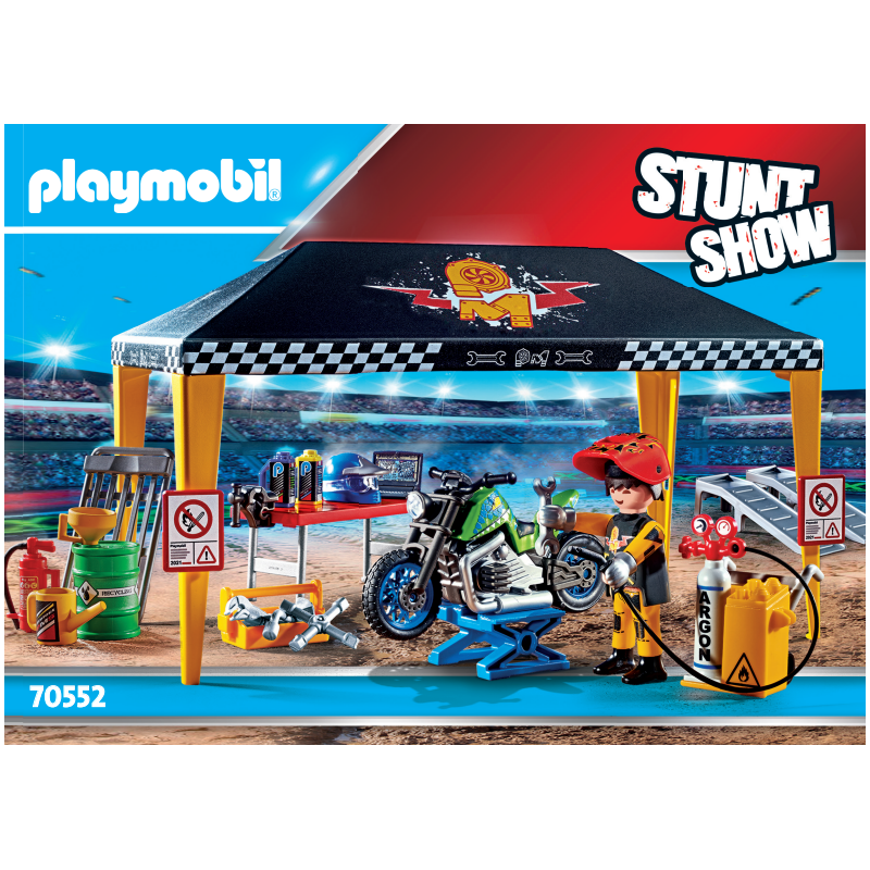 Playmobil® 30803866 Notice de montage - Stunt Show - 70552