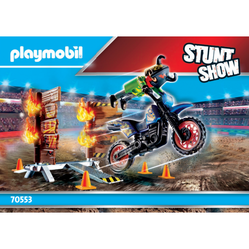 Playmobil® 30803826 Notice de montage - Stunt Show - 70553