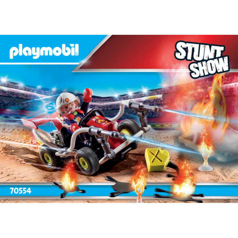 Playmobil® 30803776 Notice de montage - Stunt Show - 70554