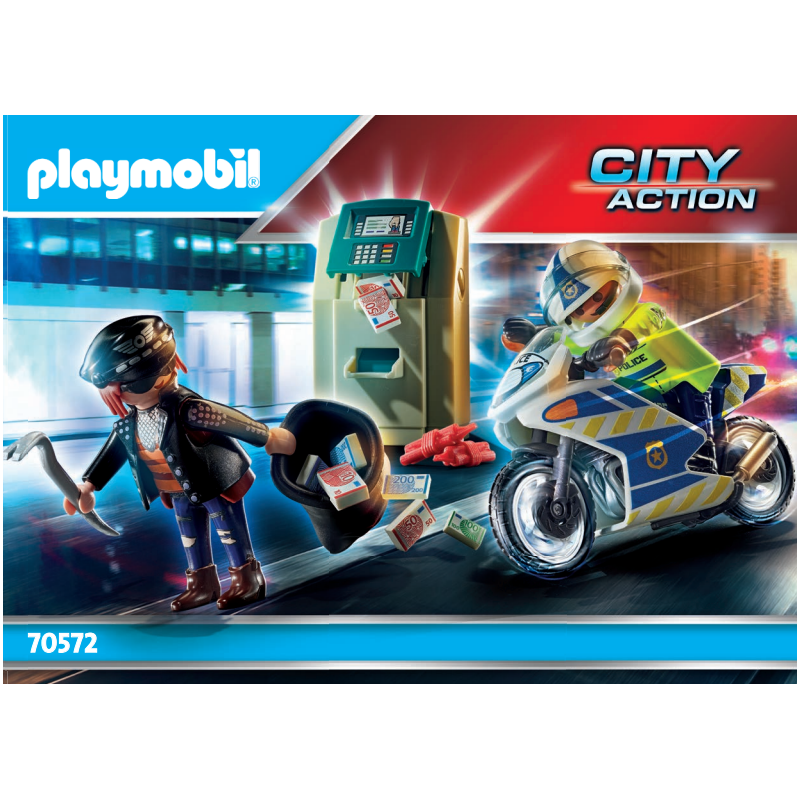Playmobil® 30805326 Notice de montage - City Action 70572