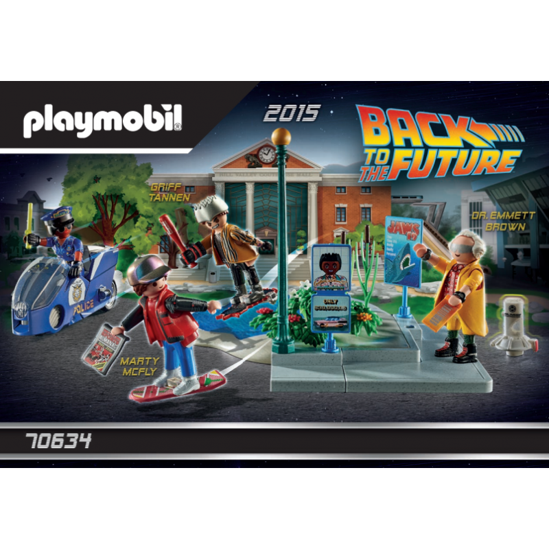 Playmobil® 30812576 Notice de montage - Back to the Future - 70634