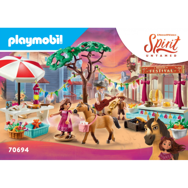 Playmobil® 30808696 Notice de montage - Spirit 70694