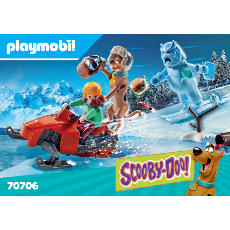 Playmobil® 30809856 Notice de montage - Scooby Doo! 70706