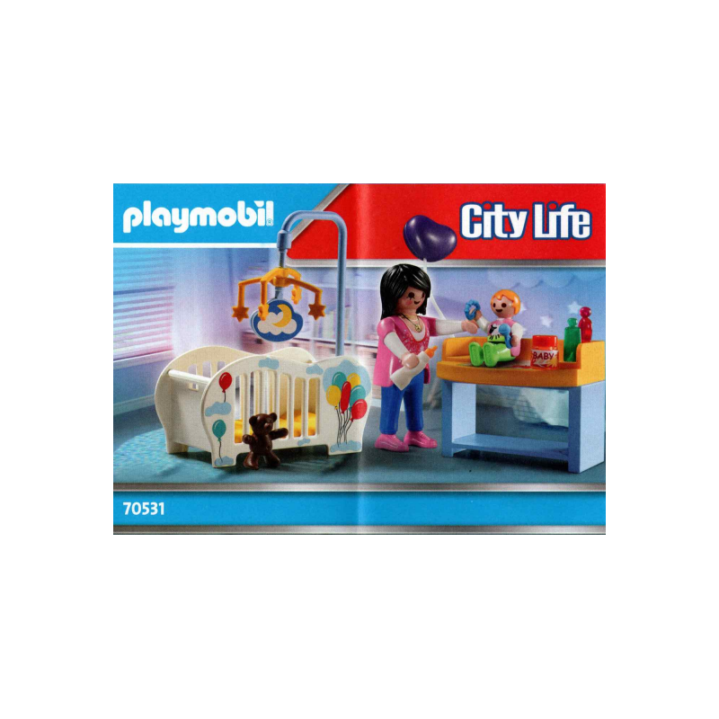 Playmobil® 30805346 Notice de montage - City Life 70531